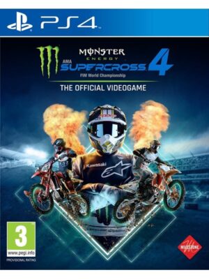 Monster Energy Supercross: The Official Videogame 4 - Sony PlayStation 4 - Racing