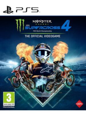 Monster Energy Supercross: The Official Videogame 4 - Sony PlayStation 5 - Racing