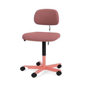 Montana Kevi 2534U Fuldpolstret Kontorstol SH: 40-53 cm - Steelcut Trio 636/Rhubarb