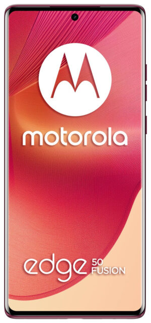 Motorola Edge50 Fusion Smartphone - 6,7" Dual-SIM, 8GB RAM, 256GB, 50MP, USB-C - Hot Pink