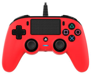 Nacon Compact Controller til PS4 og PC - Rød