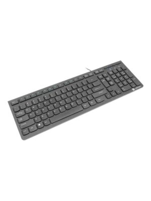Natec Discus 2 - keyboard - QWERTY - US - black - Tastatur - Amerikansk engelsk - Sort