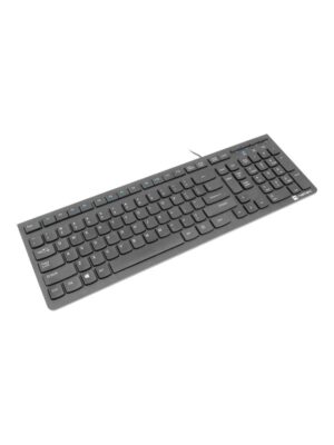 Natec Discus 2 - keyboard - QWERTY - US - black - Tastatur - Amerikansk engelsk - Sort