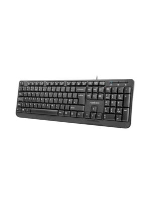 Natec Genesis - Tastatur - Amerikansk engelsk - Sort