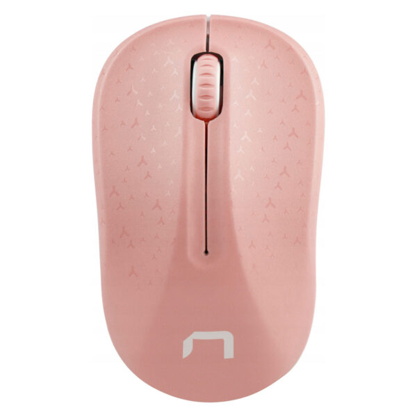 Natec Toucan Trådløs Mus (1600DPI) Pink/Hvid