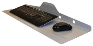 Neomounts KEYB-V100 Holder til Tastatur og Mus - 75x75mm, Sølv - Max 10kg