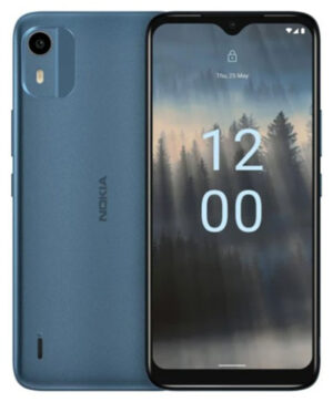 Nokia C12 Dual Sim Mobiltelefon - 6,3tm, 2GB RAM, 64GB Lagring, Micro-USB - Cyan