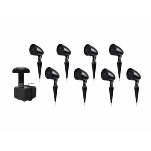 OMNITRONIC Set GSUB-8 In-Ground Subwoofer + 8x PS-2.5GS Projecto