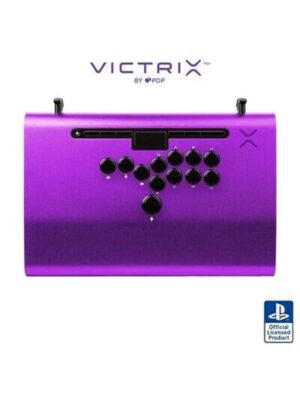 PDP Victrix Pro FS-12 Arcade Fight Stick - Purple - Wired Arcade stick - Sony PlayStation 4