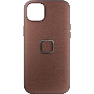 Peak-design Peak Design Mobile Everyday Fabric Case Iphone 15 Plus Redwood Mobilcover