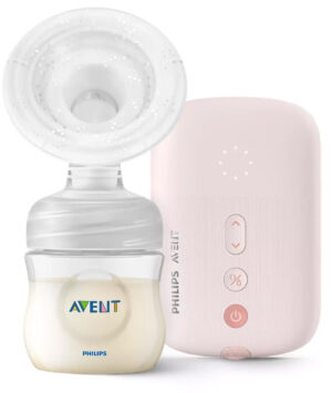 Philips Avent Elektrisk Brystpumpe - ,125ml, Micro-USB - Lyserød