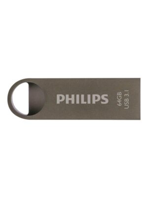 Philips FM64FD165B Moon edition 3.1 - USB flash drive - 64 GB - 64GB - USB Stick
