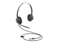 Poly SupraPlus HW261N-DC - Headset - på øret - kabling - Quick Disconnect