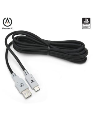 PowerA USB-C kabel til PlayStation 5 - Wired Charging cable for wireless game controller - Sony PlayStation 5