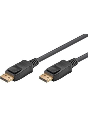 Pro DisplayPort 2.1 (DP40) - Skærmkabel - 5m - Sort