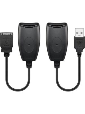 Pro USB 2.0 Hi-Speed extension cable black - USB 2.0