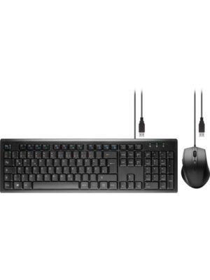 Pro USB keyboard and mouse set - Tastatur & Mus sæt - Sort