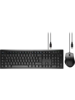 Pro USB keyboard and mouse set - Tastatur & Mus sæt - Sort