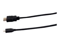 Prokord HDMI-kabel med Ethernet 50cm Sort