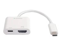 Prokord Videoadapter HDMI / USB 15cm Hvid