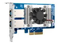QNAP QXG-10G2T Netværksadapter Fast Ethernet Gigabit Ethernet 10 Gigabit Ethernet 5 Gigabit Ethernet 2.5 Gigabit Ethernet