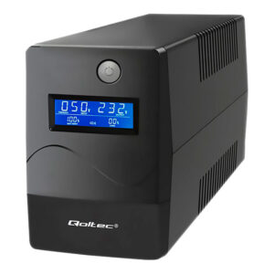 Qoltec Monolith UPS 850VA 480W (2x CEE 7/3+USB-B+2xRJ45)