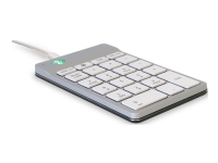 R-Go Numeric keyboard Compact break - Tastatur - USB, USB-C - hvid