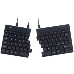 R-Go Split Ergonomisk Tastatur (2-delt)
