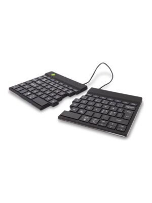 R-Go Tools R-Go Split Break - keyboard - with integrated break indicator - QWERTY - Nordic - black - Tastatur - Nordisk - Sort