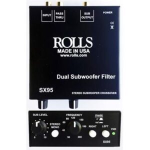 ROLLS SX95 Stereo Subwoofer crossover