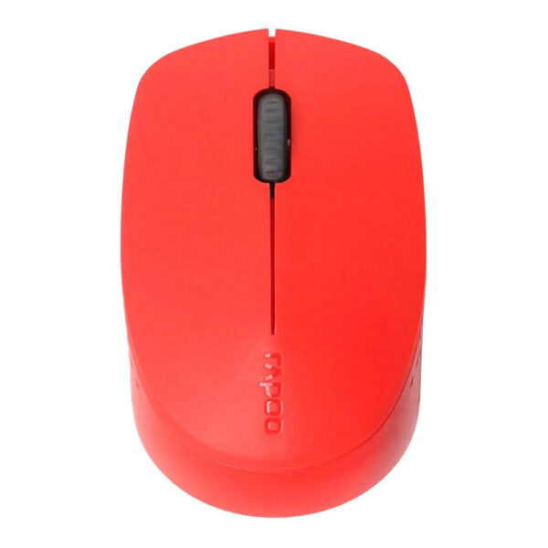 Rapoo M100 Trådløs mus (Bluetooth/2,4GHz) Rød