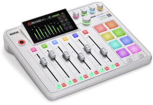 Røde RDECaster Pro II wei Konsol/Mikserpult - 9 Kanaler, USB-C, Bluetooth