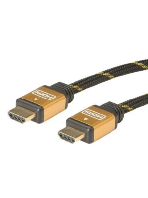 Roline GOLD HDMI HS Cable. A-A. M/M. 2m