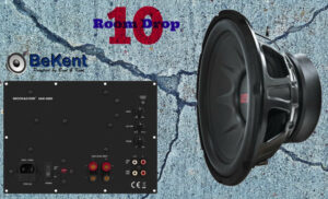Room Drop 10 Subwoofer Kit: 112dB Dyb Bas - DIY & Simpelt Design