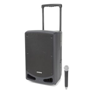 Samson XP312w, Rechargeable 12" Portable PA with Handheld Wireless System and Bluetooth®