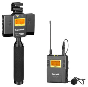 Saramonic UwMic9 Kit 12 (TX9 +SP-RX9) Trådløs Mikrofon/Modtager til Smartphones