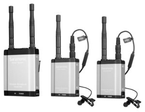 Saramonic Vlink2 Kit2 Trådløs Mikrofon System 2xTX+RX - 2,4GHz
