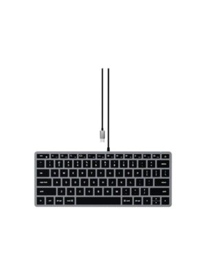 Satechi Slim W1 - Tastatur - Nordisk - Sort