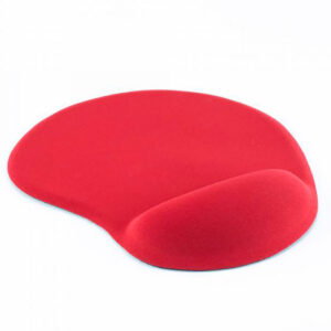 Sbox MP-01R Musemåtte m/Anti-Slip (Oval) Rød