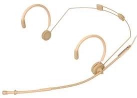 Scanmic HS8011-D4 Headset med Shure/JTS 4pol mini XLR stik (Kugle) - Beige