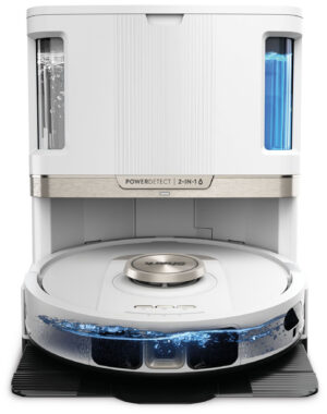 Shark RV2800ZEEUWH Robotstøvsuger med Moppefunktion - 650W (0,3L) - Hvid