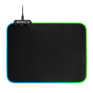 Sharkoon RGB Gaming Musemåtte (360x270x3mm)