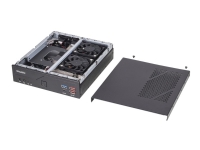 Shuttle XPC slim DH670V2 - Barebone - Slim-PC LGA1700 sokkel - Intel H670 - uden CPU op til - RAM 0 GB - UHD Graphics - Gigabit Ethernet, 2.5 Gigabit