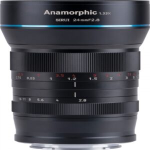Sirui Anamorphic Lens 1,33x 24mm f 2.8 Fuji X-Mount Kamera objektiv