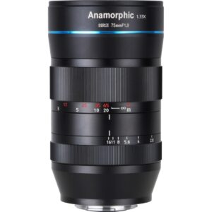 Sirui Anamorphic Lens 1,33x 75mm f 1.8 MFT Mount Kamera objektiv