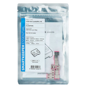SmartKeeper Basic USB-A Portblokering (Pink) 10pk