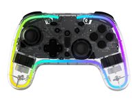 Snakebyte Game:Pad S RGB Gamepad Nintendo Switch Lite Nintendo Switch OLED Nintendo Switch Sort Transparent