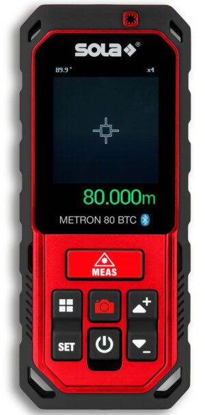Sola Metron80Afstandsmåler - Bluetooth, Kamera