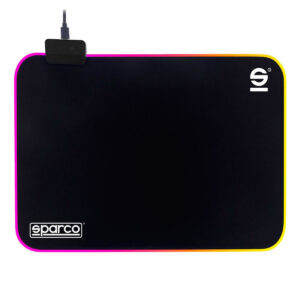 Sparco DRIFT Musemåtte m/RGB (30cm)