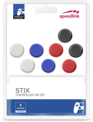 Speedlink STIX Controller Cap Set til PS5/PS4/Switch (Multicolor)